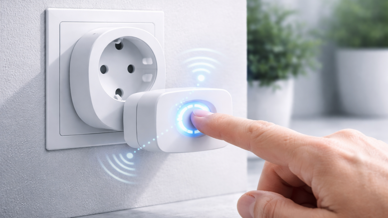resetting tuya smart plug by holding button