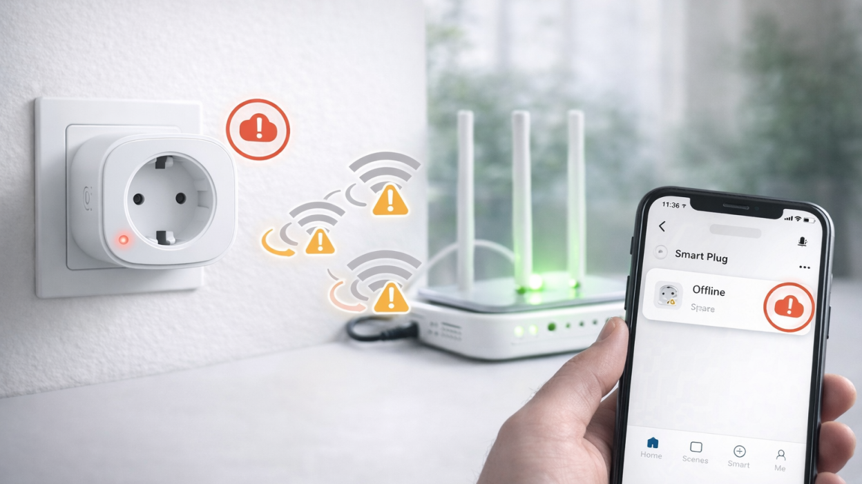 tuya smart plug losing wifi connection repeatedly