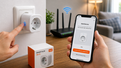 setting up tuya smart plug using smartphone and wifi